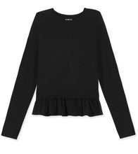 Chiffon Ruffle Tee