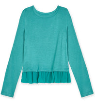 Chiffon Ruffle Tee