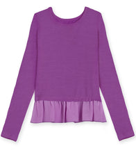 Chiffon Ruffle Tee