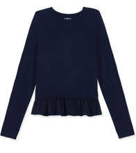 Chiffon Ruffle Tee