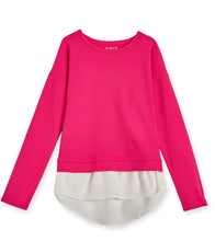 Chiffon layered top