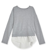 Chiffon layered top