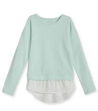 Chiffon layered top