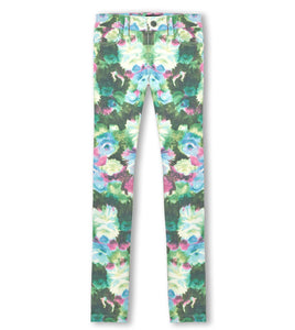 Brushed Floral Super Soft Skinny