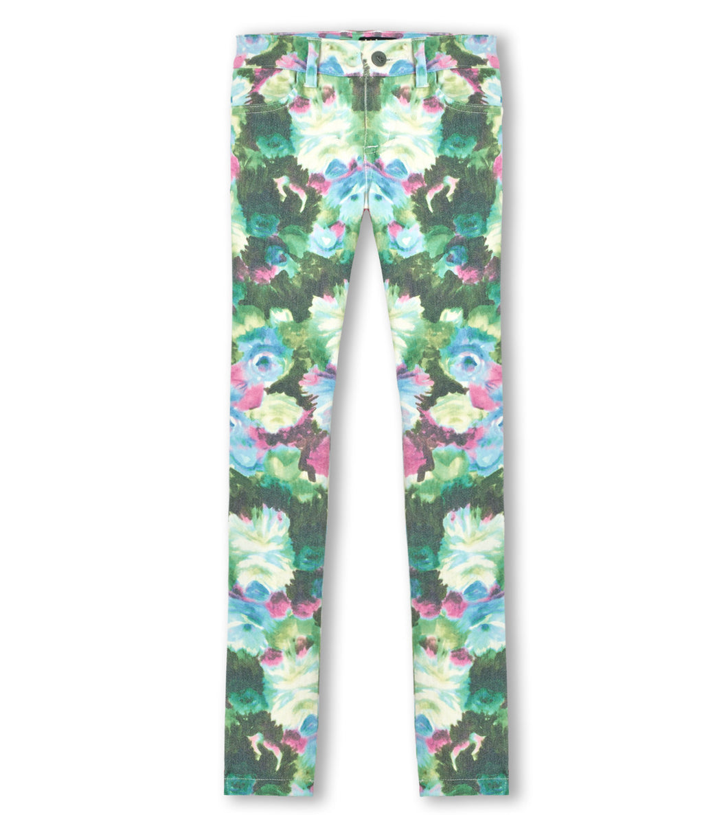 Brushed Floral Super Soft Skinny